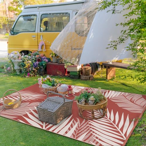 Outdoor Rug Waterproof Plastic Rugs for Patio