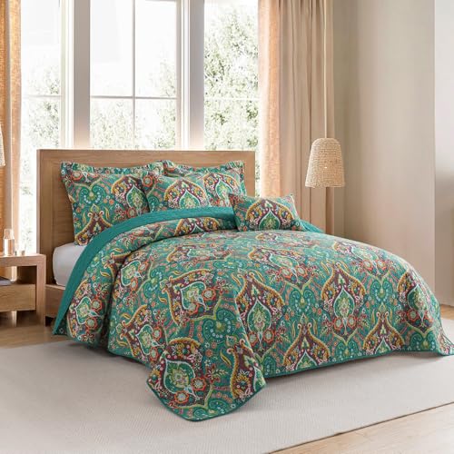 100% Cotton Face King Quilt Bedding Set