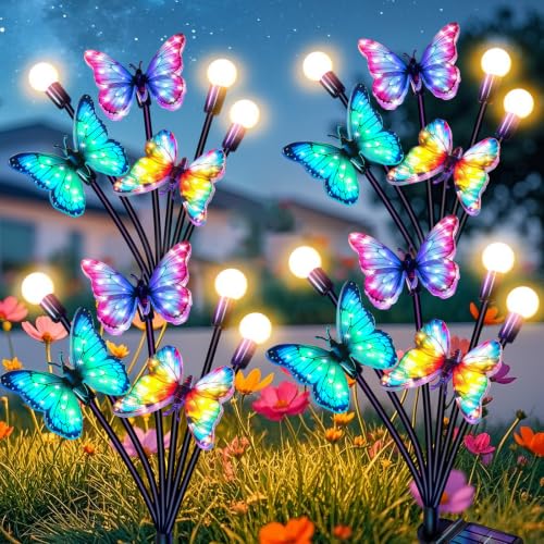 Solar Garden Lights Outdoor (4 Count)
