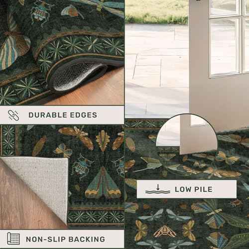 3x12 Long Hallway Runner Rug Non Slip (36 Sq Ft)