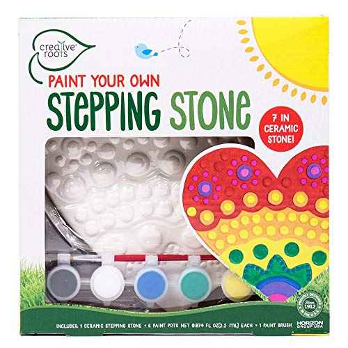 Mosaic Heart Stepping Stone