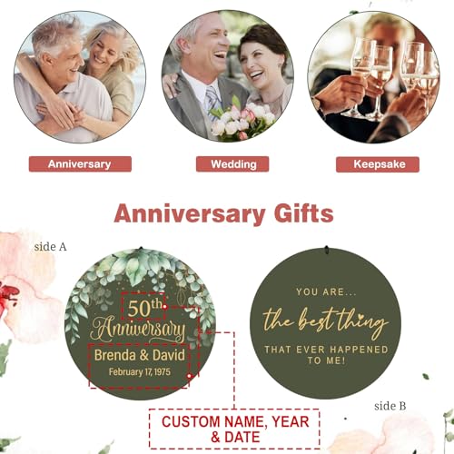 Personalized Wind Chimes Anniversary