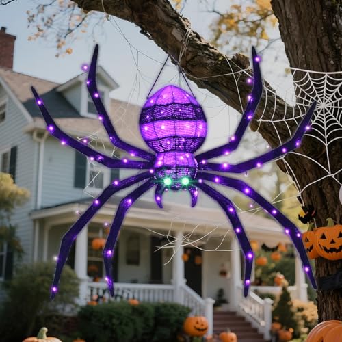 Halloween Decorations Outdoor Hanging Spider