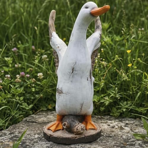 Funny Duck Garden Statue
