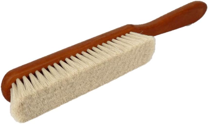 Valentino Garemi Ultra-Fine Fabric Textile Cleaning Brush | Dandruff, Dust, Pet Hair Remover for Luxury Delicate Flat Material Cloths, Uniforms, Business Suits, Tops, Jackets | Made in Germany