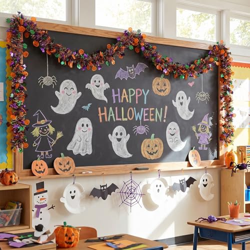 50 Ft Halloween Tinsel Garlands (50 Foot)