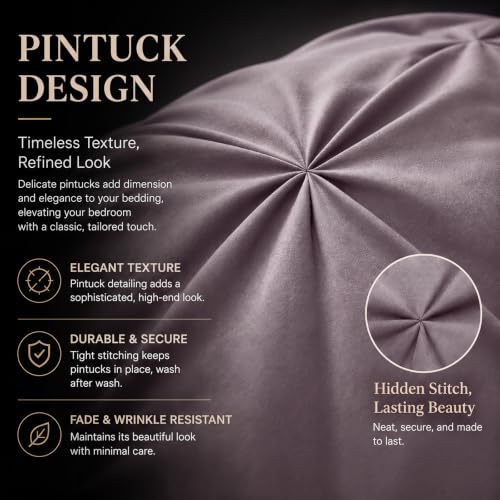Oversized Queen Comforter Set Grayish Purple