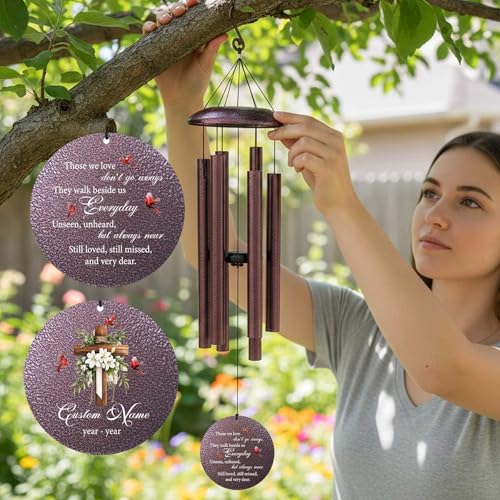Customized Windchimes in Memory of a Loved One