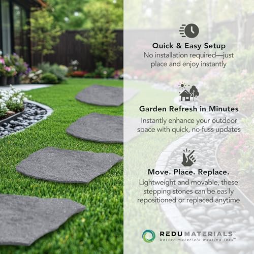 TierraVerde Rubber Stepping Stones (4 Count)