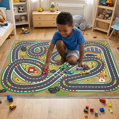 47"x71" Kids Rug Play Mat Soft & Non