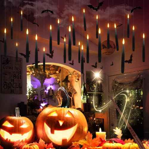 Floating Candles with Magic Wand Remote