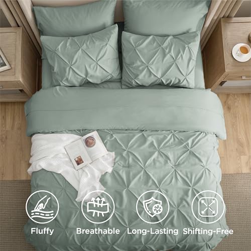 7pc Oversized King Comforter & Sheet Set