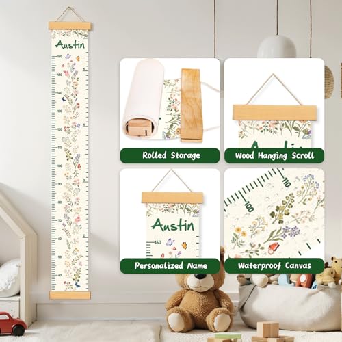 Personalized Name Growth Chart for Kids
