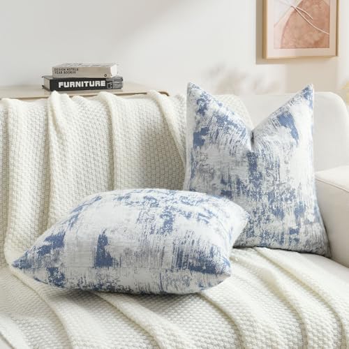 Pack of 2 Faux Cashmere Throw Pillow Covers 24x24 Inch (2 Count)