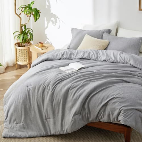 Grey King Size Comforter Set