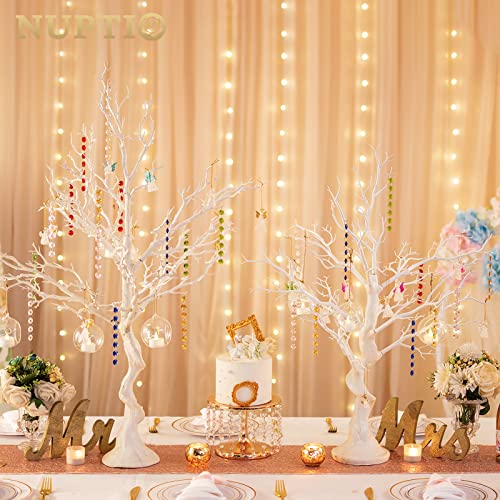 Artificial White Tree Branch for Christmas