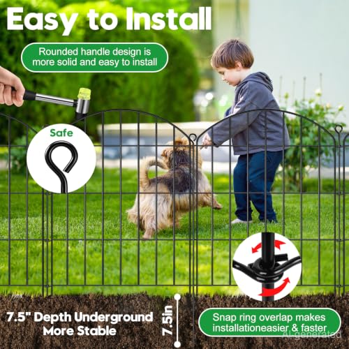Decorative Garden Fence 24in (240 Sq Ft)