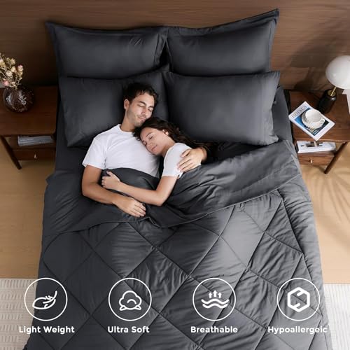 7 Piece Oversized King Comforter Set