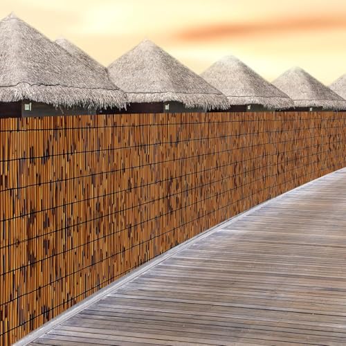 2 Pack Natural Reed Fencing