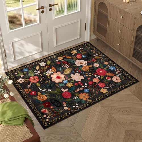 Door Mat 2x3 Area Rug Washable