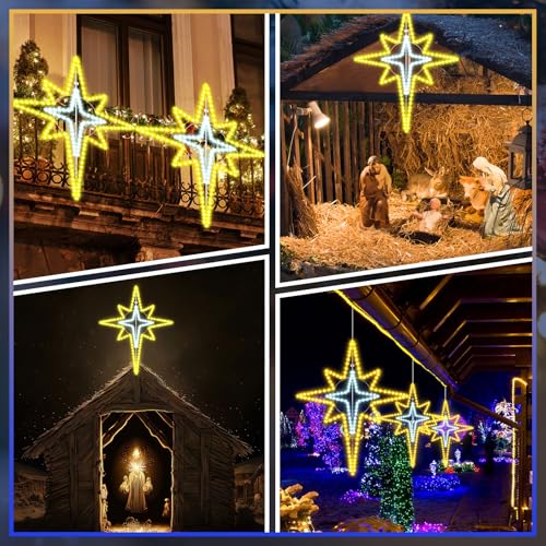43'' Christmas Bethlehem Star Outdoor Light Decor