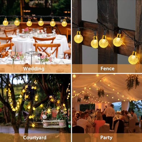 Outdoor Solar String Lights (2 Count)