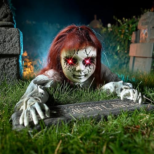 Halloween Scary Doll Groundbreaker Decorations Outdoor Animatronics (Zombie)