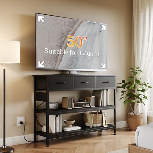 2 Pack Entryway Table with Outlets (2 Count)
