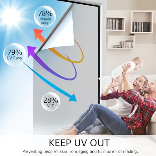 One Way Mirror Window Privacy Film