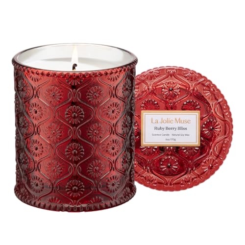 Ruby Berry Bliss Scented Candle for Home