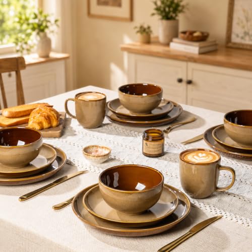 Porcelain Dinnerware Sets for 4 (12 Count)