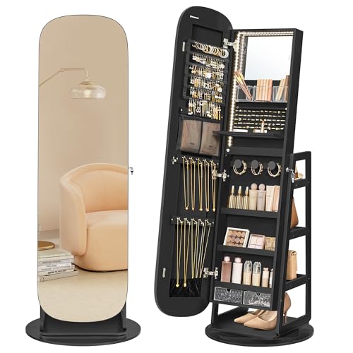LED Jewelry Cabinet