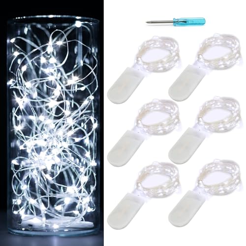 6 Pack Fairy Lights Battery Operated (6 Count)