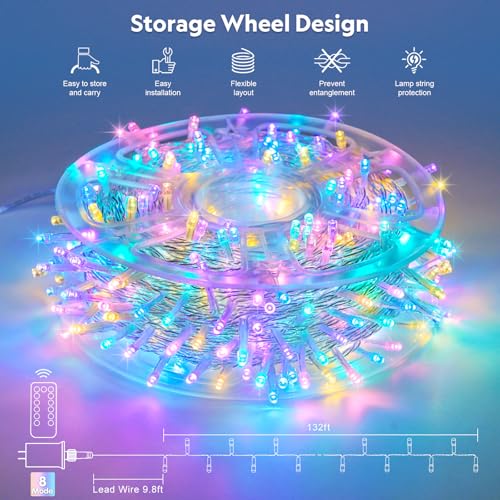 400 LED Easter Lights Indoor Outdoor (132 Foot)