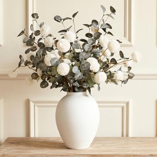 Artificial Floral Arrangements With Vase (10 Count)