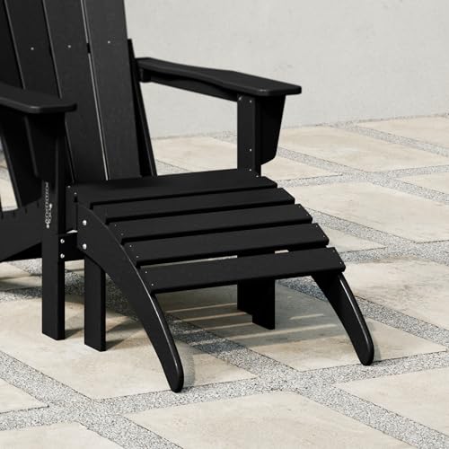 Outdoor Patio Adirondack Ottoman Foot Rest