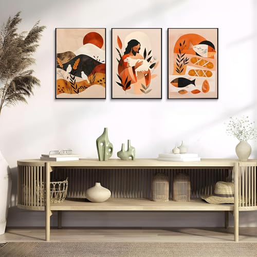 3Pcs Jesus Canvas Wall Art (3 Count)