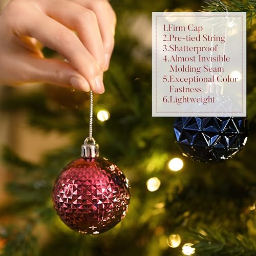 Christmas Tree Decorations Ornament Set (50 Count)