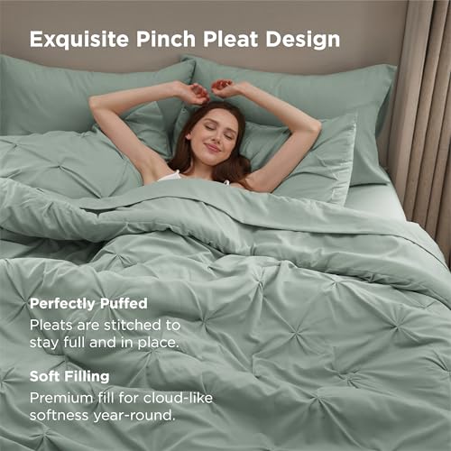 7 Piece Queen Comforter Set & Sheet Set