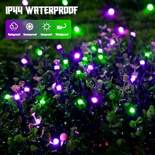 2 Pack Solar Halloween Lights (151 Foot)