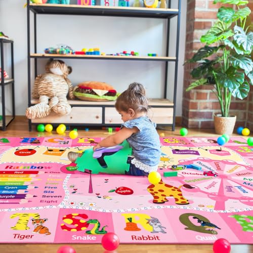 BENRON 4x6 Playroom Rug Washable