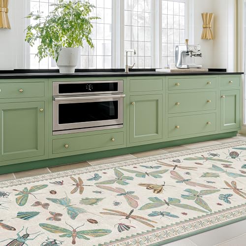 Insect Print 8ft Long Hallway Runner Rug (20 Sq Ft)