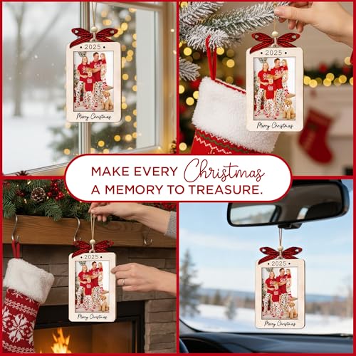 2025 Christmas Ornament Picture Frame