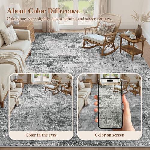 5x7 Area Rug for Living Room (35 Sq Ft)