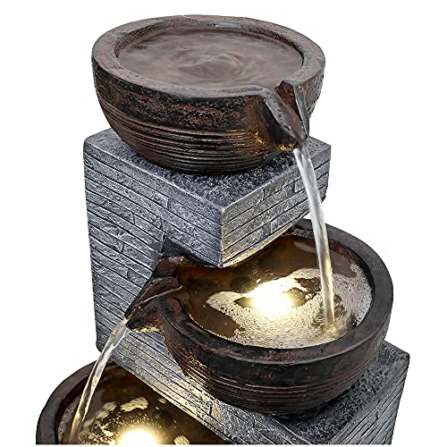 Indoor Outdoor Cascading Water Fountain