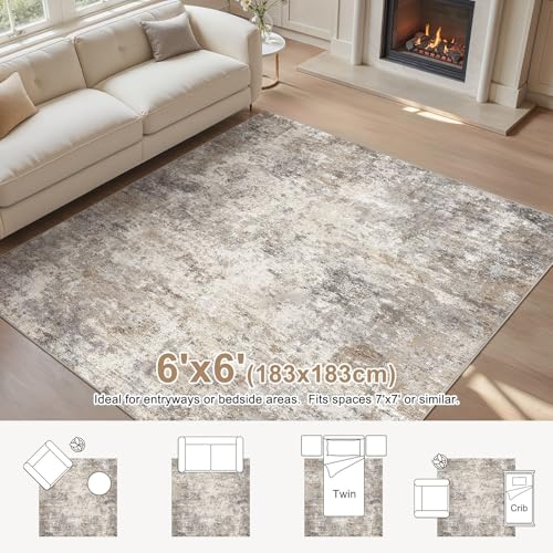 Square Area Rugs (36 Sq Ft)