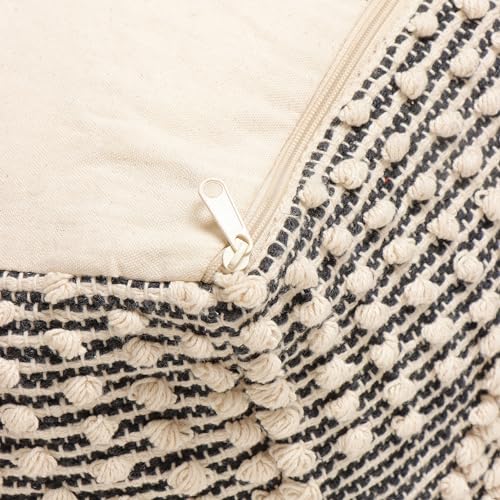 Pouf with Filler Cube Bean Bag Pouffe