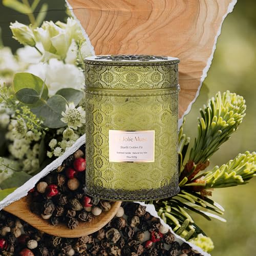 Starlit Fir Pine Scented Candles for Home (19.4 Ounce)