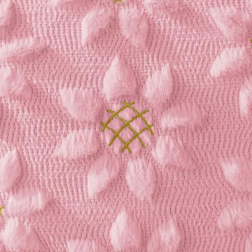 Spring Summer Pillow Covers 18x18 inch Set of 2 Pink Sunflower