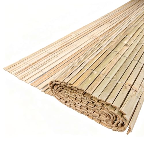 Natural Bamboo Slat Screening (84.5 Sq Ft)
